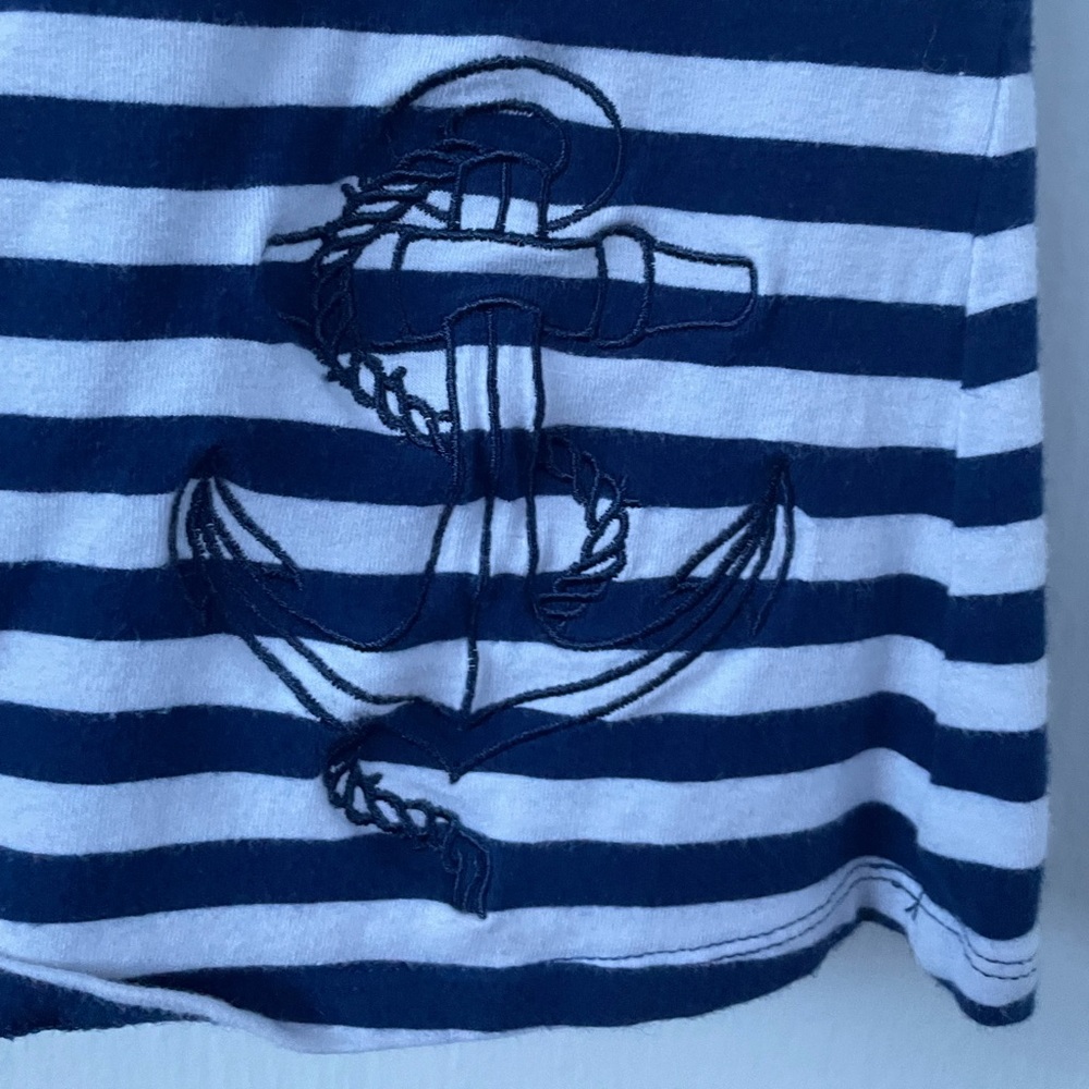 Hot Topic Nautical Striped Top - Picture 2 of 4